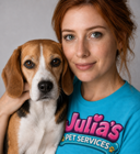 Julia, founder of Julia's Pet Services